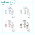 Infantino三合一幻燈音樂床鈴 (4色可選淺藍色/淺綠色/粉紅色/淺灰色)