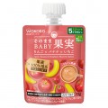 WAKODO 和光堂 嬰兒水果泥輔食70g(香蕉蘋果草莓)