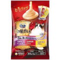 日本直送 - Unicharm 貓零食 日本三星銀匙肉泥餐包 鰹魚+三文魚+鰤魚 108g (6g*18個入)