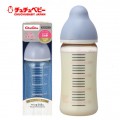 日本ChuChu 自然 ‧ 闊身口徑 PPSU 奶瓶 240ml
