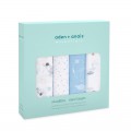 aden + anais 純棉嬰兒包巾 - 太空探索 4 件裝