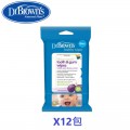 Dr Brown's 柔濕巾 30 片裝 - 牙齒及口腔 X 12包