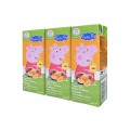 Kids Valley PEPPA PIG 100% 天然果汁 250ml 三包裝 - 橙/蘋果/蜜桃/杏桃