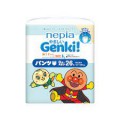 Nepia Genki!日本製麵包超人嬰兒學習褲XXL碼26片-原箱4包