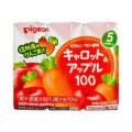 PIGEON 胡蘿蔔蘋果汁3包裝 125ml x3