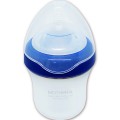 Mother-K矽膠奶瓶180ml-藍色/紅色