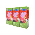 Kids Valley PEPPA PIG 100% 天然果汁 250ml 三包裝 - 蘋果/草莓/提子